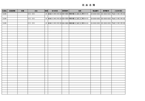 ビジネス文書 カイポケ